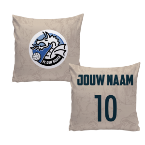 kussen 35x35 FC Den Bosch uit